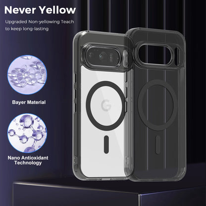 Luxury Clear Magnetic Google Pixel Case