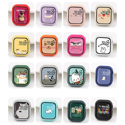 Soft Silicone Bumper Case for Apple Watch