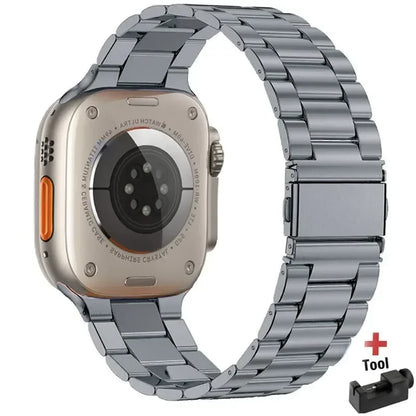 Stainless Steel Metal Link Band for Apple Watch