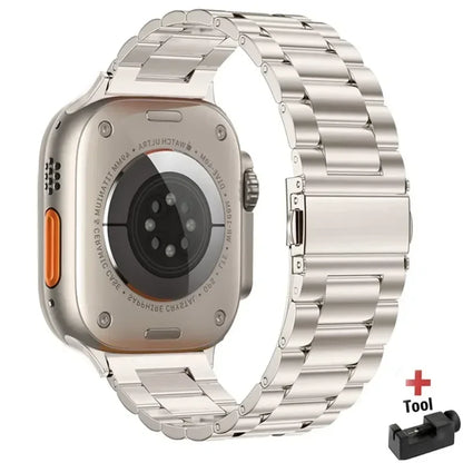 Stainless Steel Metal Link Band for Apple Watch