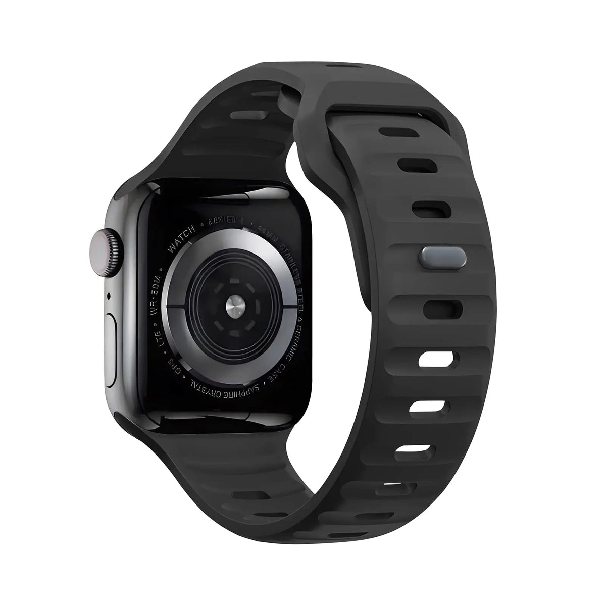 Wide Sport Silicone Apple Watch Band