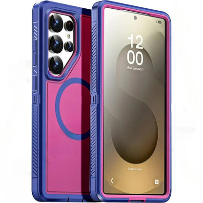 Tough Matte Silicone PC Case for Samsung Galaxy