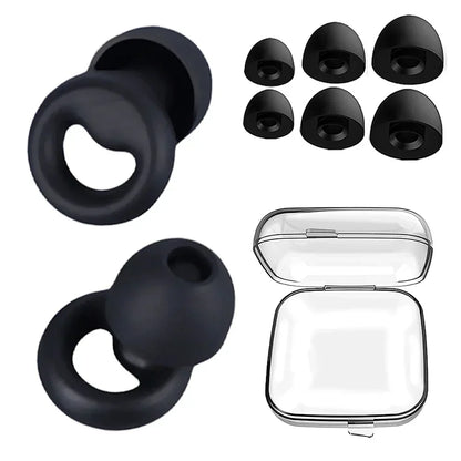 Silicone Noise Reduction Ear Plugs