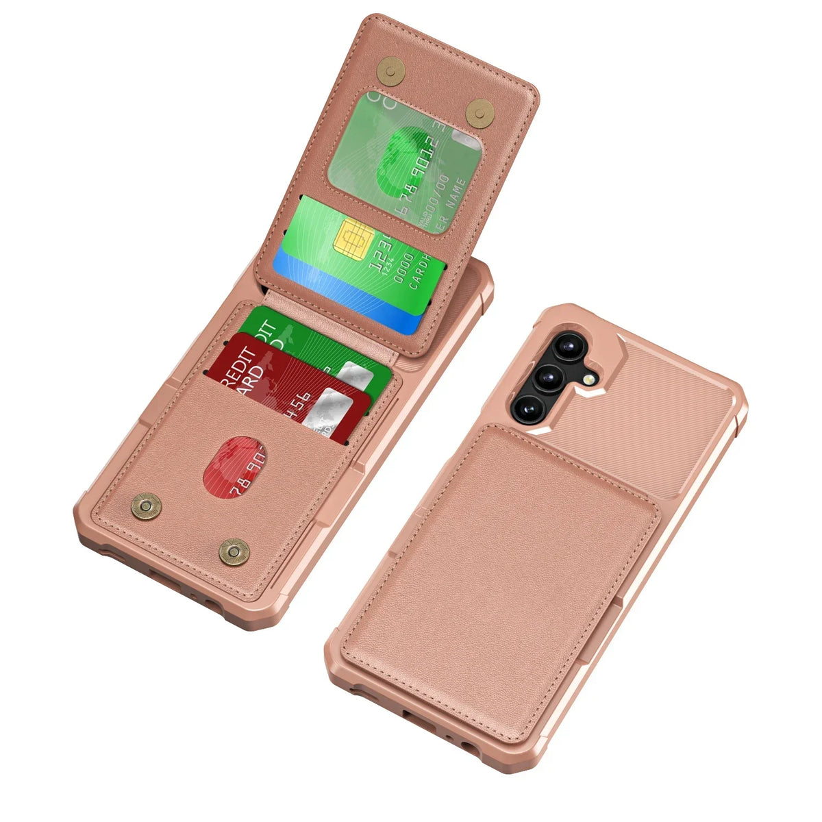 Wallet Card Holder Case for Samsung Galaxy