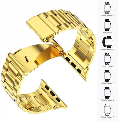 Stainless Steel Metal Link Band for Apple Watch