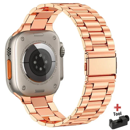 Stainless Steel Metal Link Band for Apple Watch