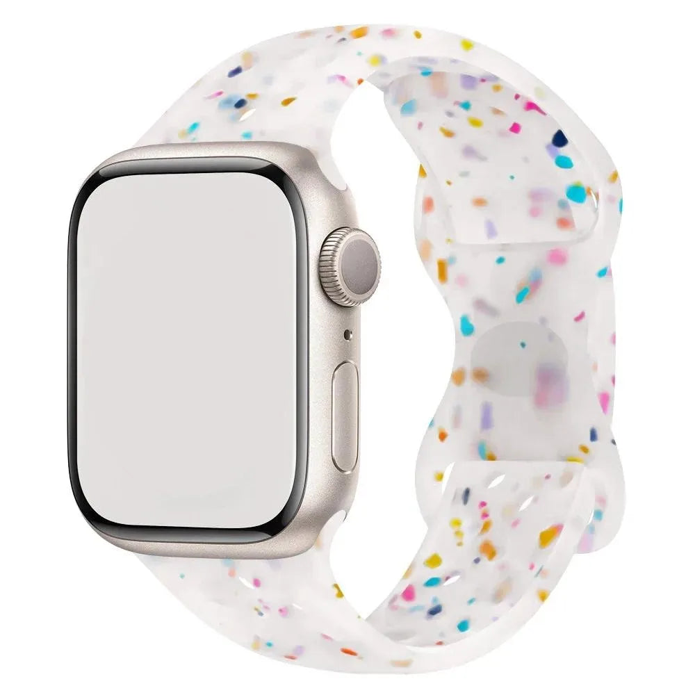 Transparent Silicone Apple Watch Band