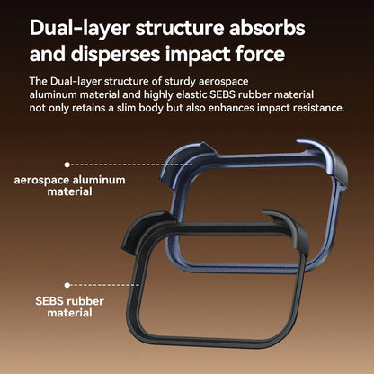Aluminum Metal Bumper Case for iPhone