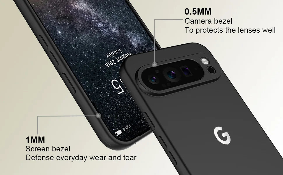 Soft Silicone Google Pixel Protective Case