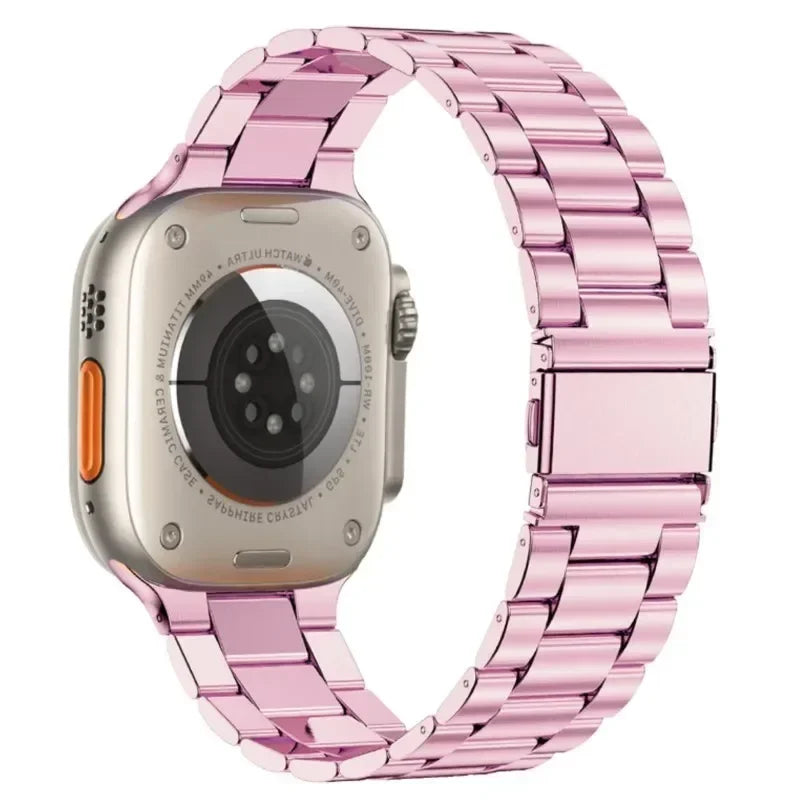 Stainless Steel Metal Link Band for Apple Watch