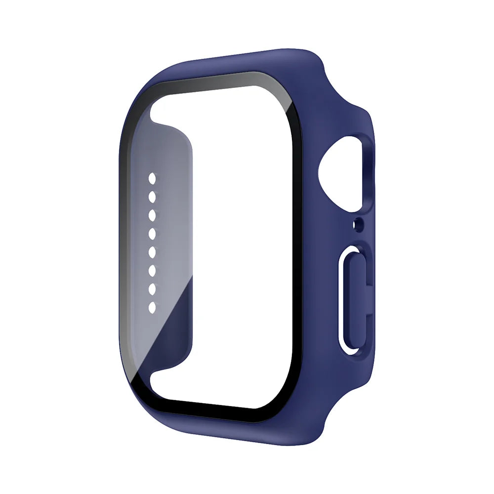 Tempered Glass Protective Case for Apple Watch