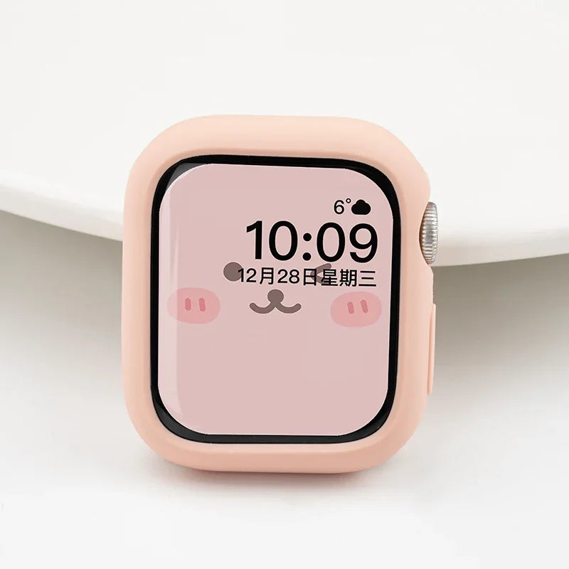Soft Silicone Bumper Case for Apple Watch