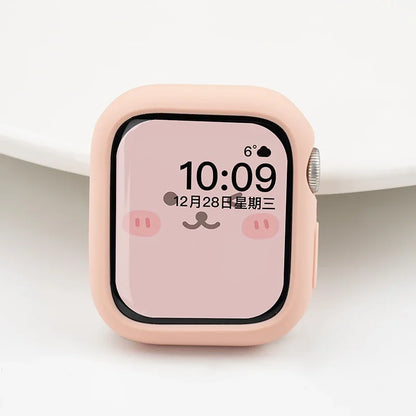 Soft Silicone Bumper Case for Apple Watch