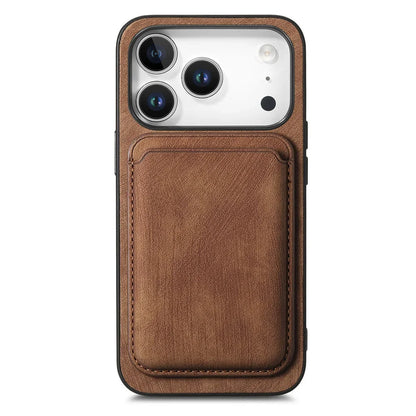 Detachable Magnetic Card Holder Case for iPhone