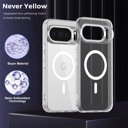 Luxury Clear Magnetic Google Pixel Case