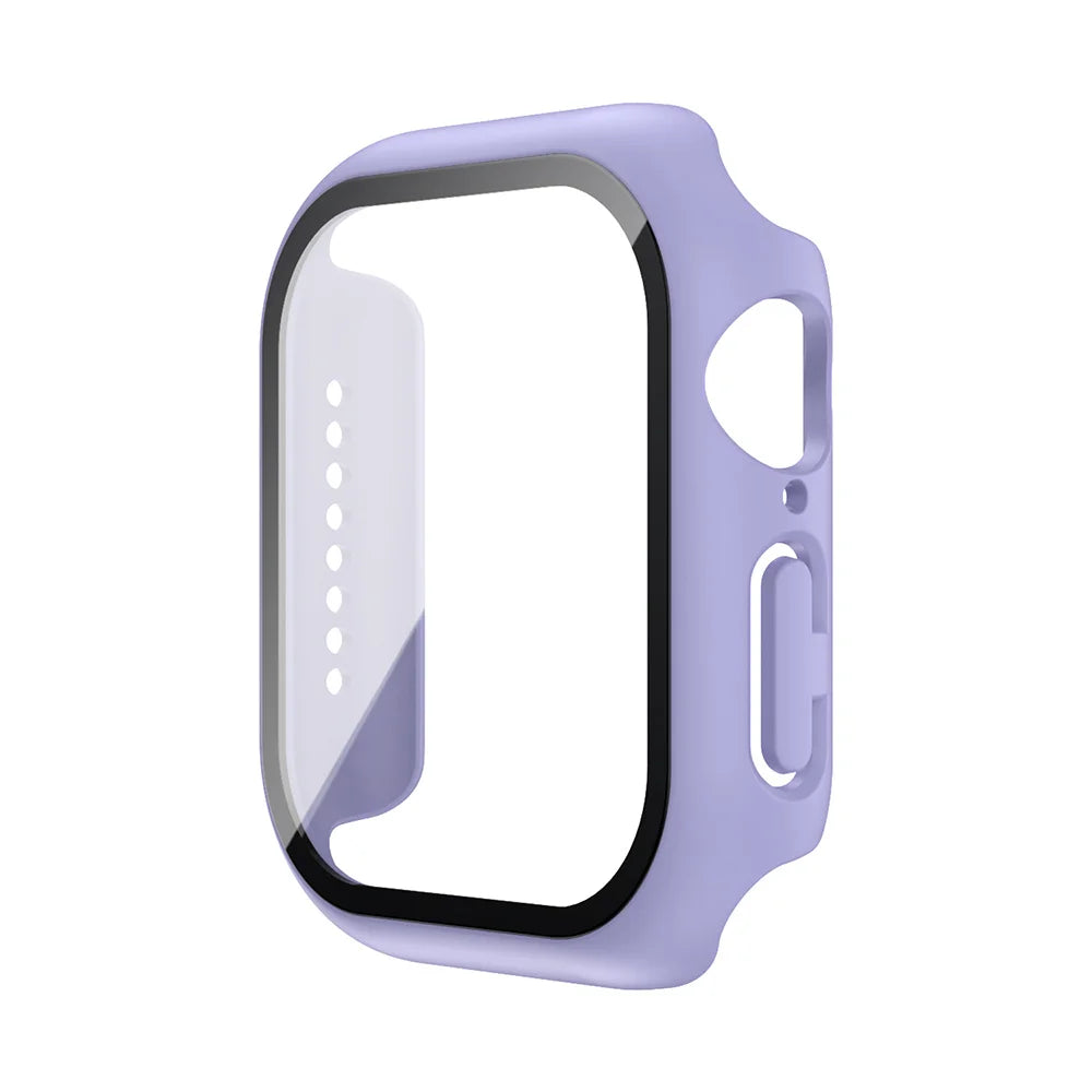 Tempered Glass Protective Case for Apple Watch