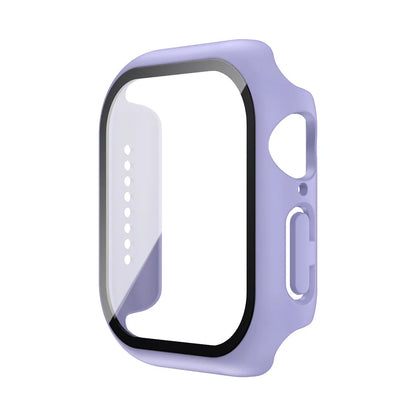 Tempered Glass Protective Case for Apple Watch