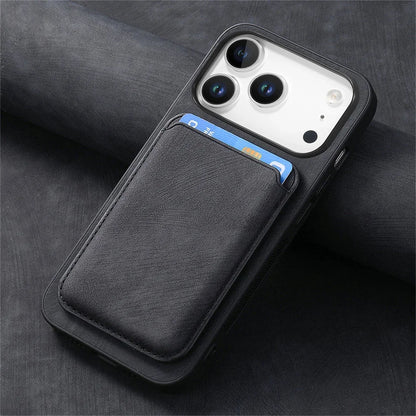 Detachable Magnetic Card Holder Case for iPhone