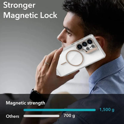 Clear MagSafe Magnetic Stand Case for Samsung