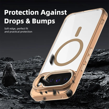 Luxury Clear Magnetic Google Pixel Case