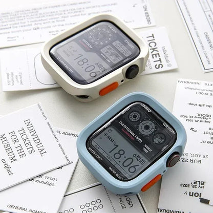Soft Silicone Bumper Case for Apple Watch