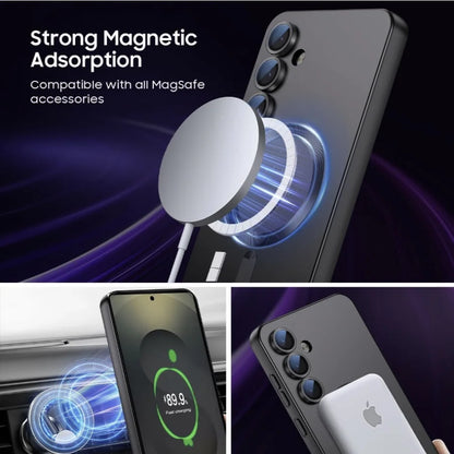 Matte Metallic Magnetic Case for Samsung Galaxy
