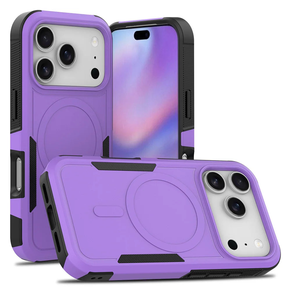 Rugged MagSafe Magnetic Case for iPhone