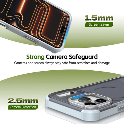 Clear Matte MagSafe Armor iPhone Case