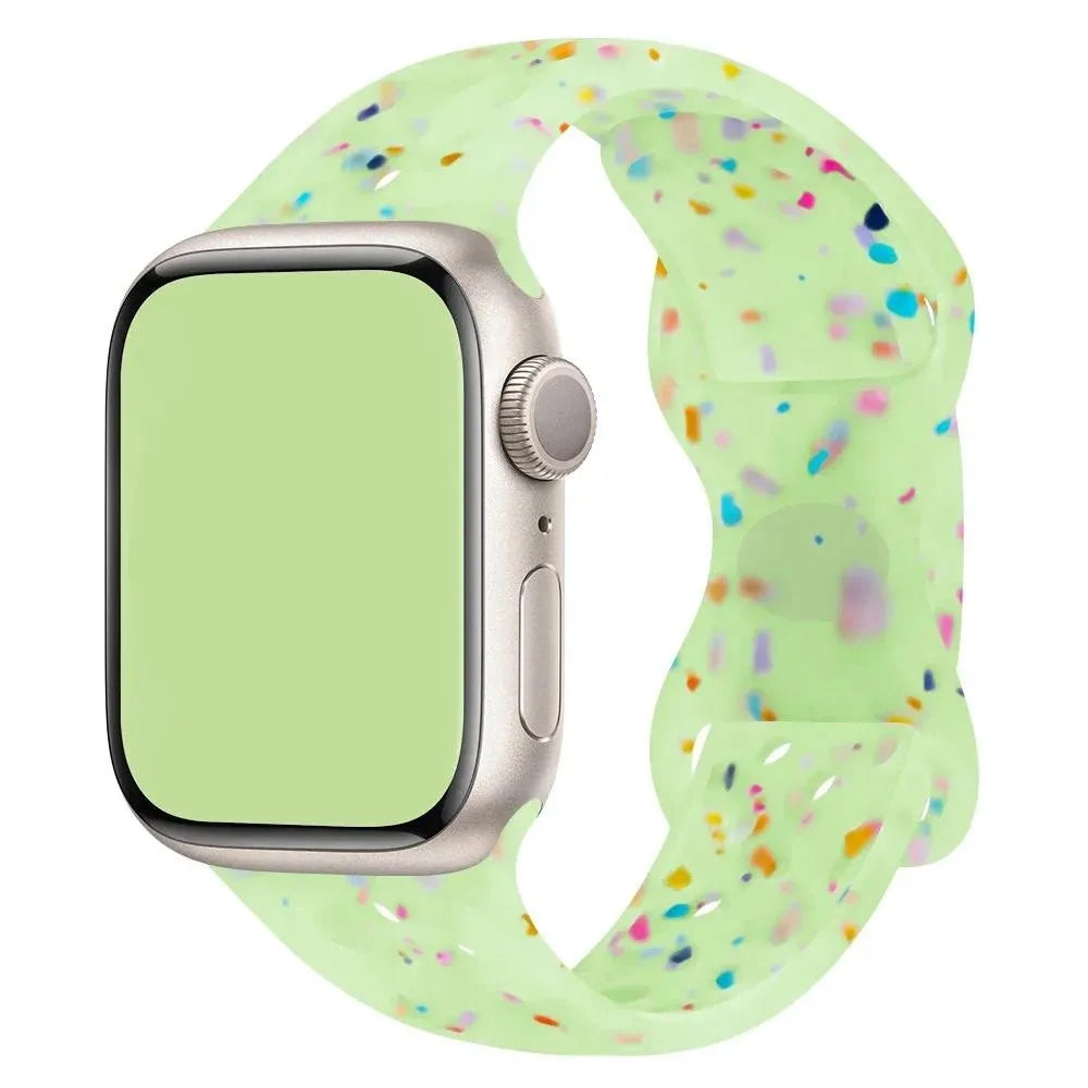 Transparent Silicone Apple Watch Band