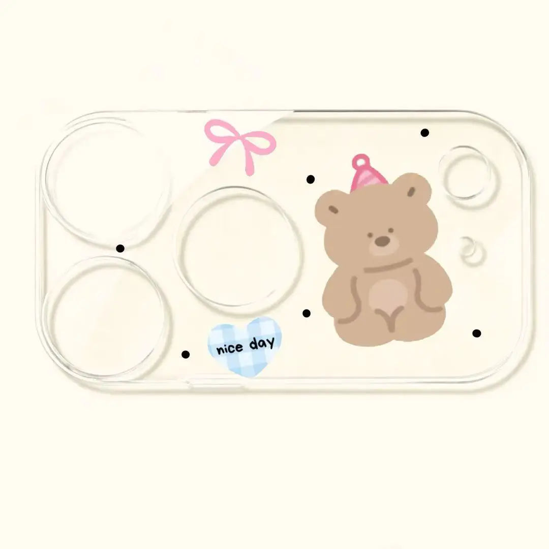 Cartoon Animal Camera Lens Protector for iPhone