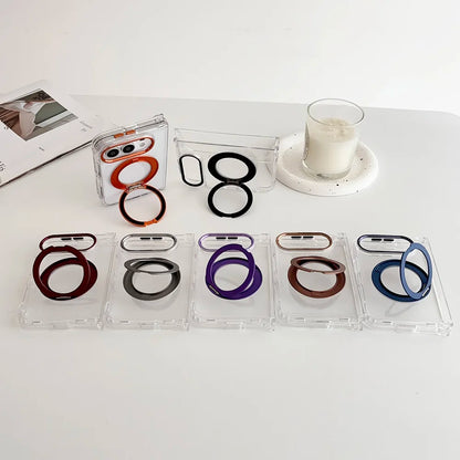 3-in-1 360° Magnetic Transparent Case for iPhone