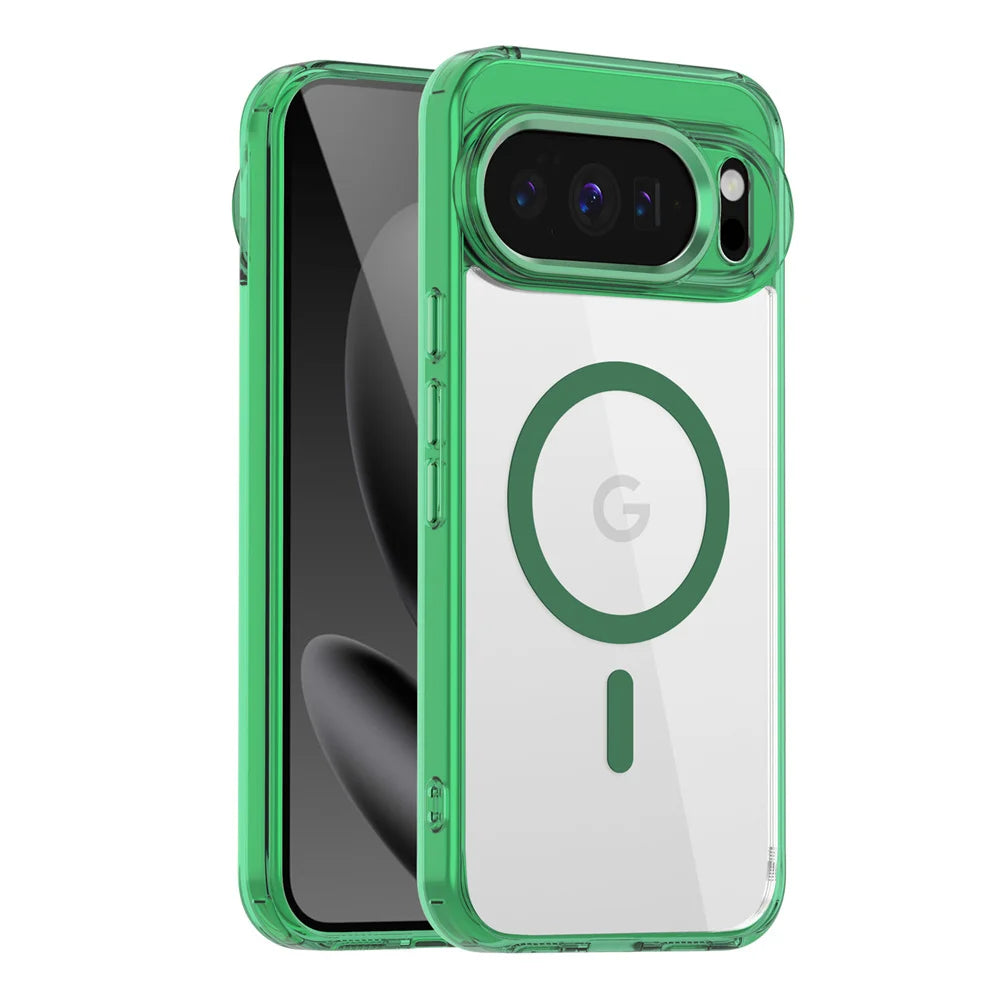 Luxury Clear Magnetic Google Pixel Case