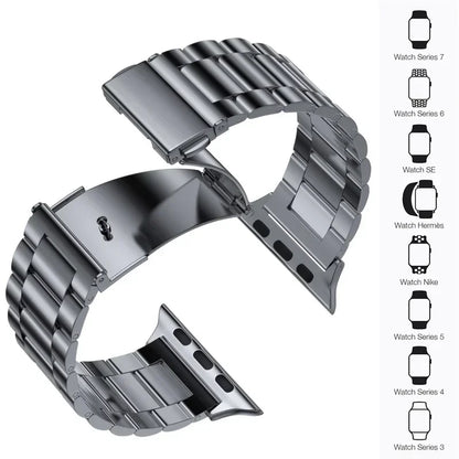 Stainless Steel Metal Link Band for Apple Watch