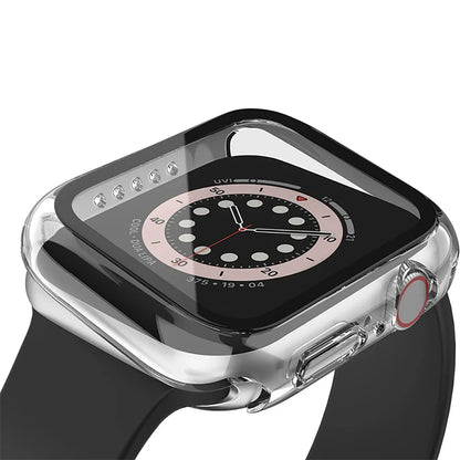 Tempered Glass Protective Case for Apple Watch