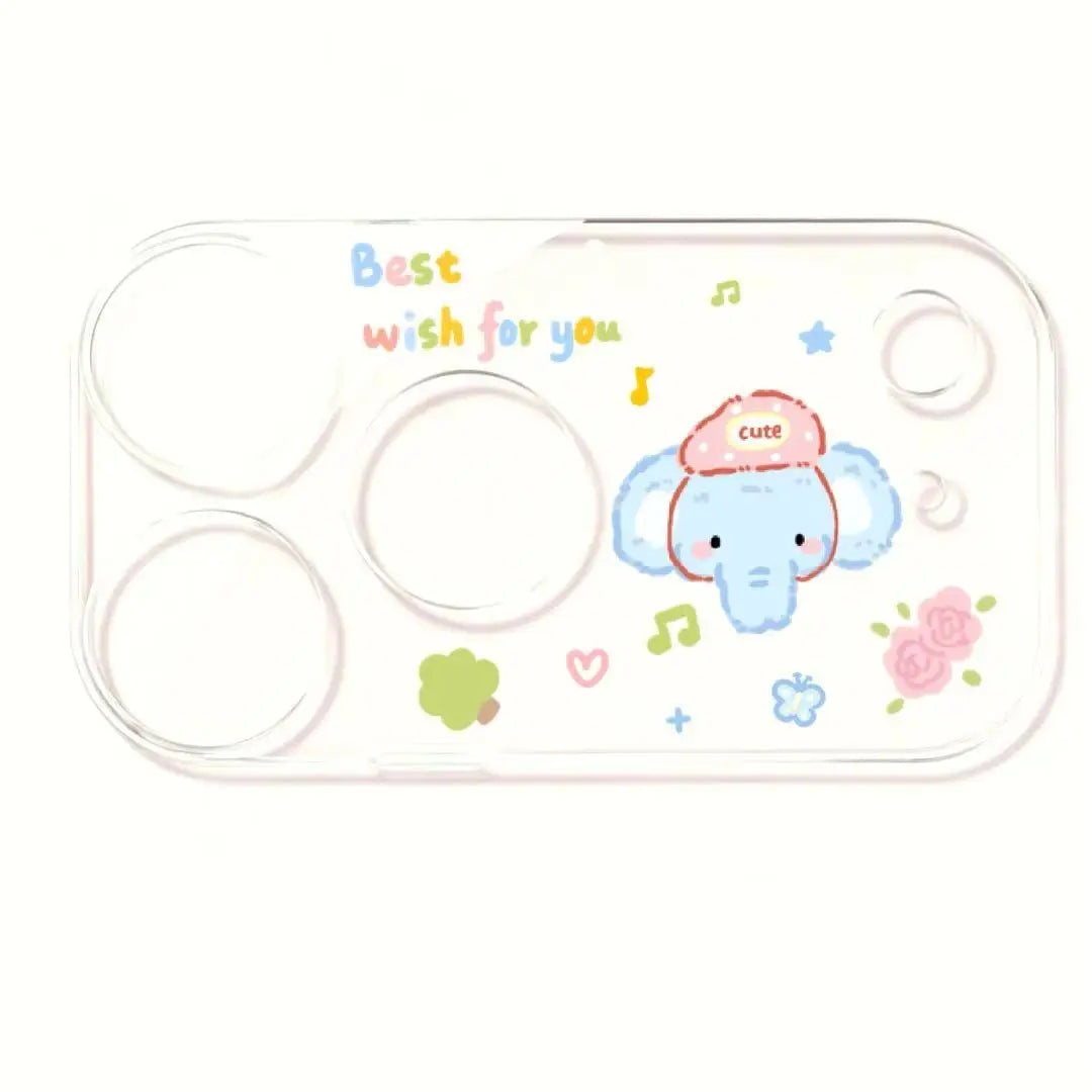 Cartoon Animal Camera Lens Protector for iPhone
