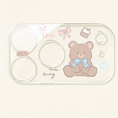 Cartoon Animal Camera Lens Protector for iPhone