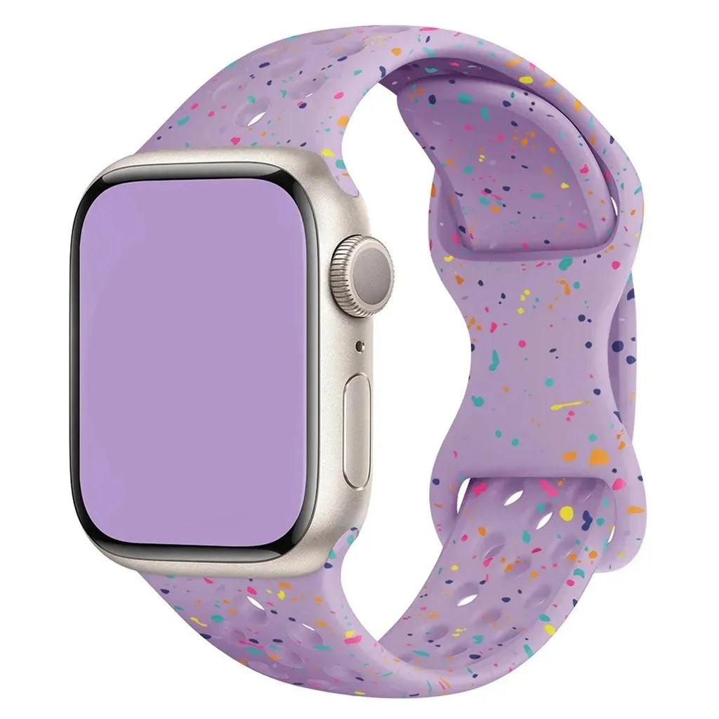 Transparent Silicone Apple Watch Band