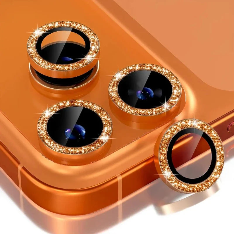Bling Diamond Metal Ring Camera Lens Protector