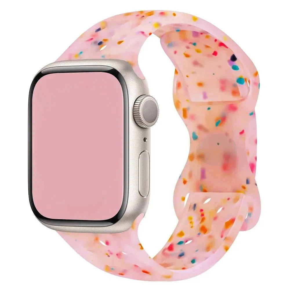 Transparent Silicone Apple Watch Band