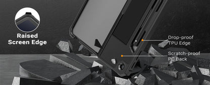 Rugged Protective Case with Pen Holder for Microsoft Surface Pro 12"