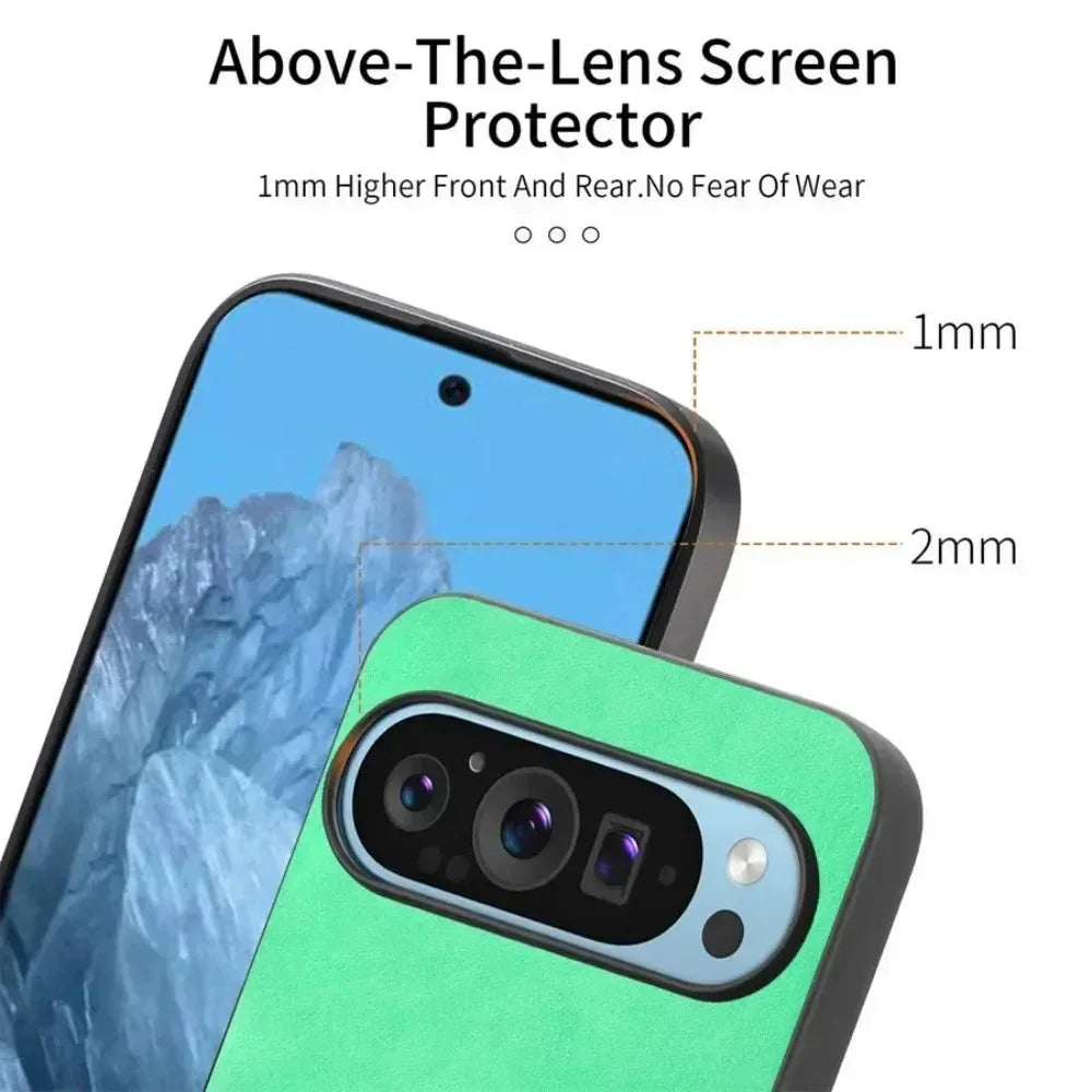 Slim PU Leather Magnetic Case for Google Pixel