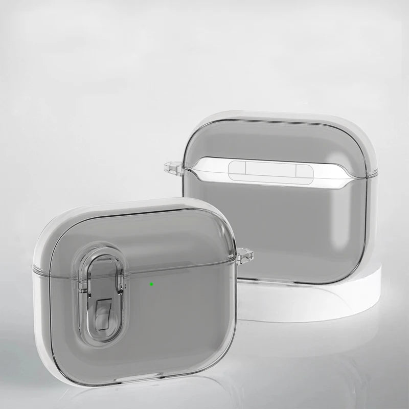 Transparent Crystal Lock Case for AirPods