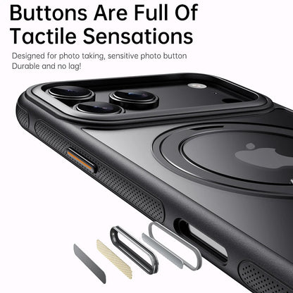 360° Magnetic Ring Stand Case for iPhone