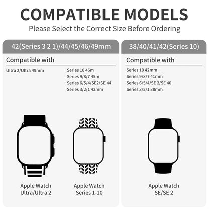 Stretchy Nylon Flower Apple Watch Band