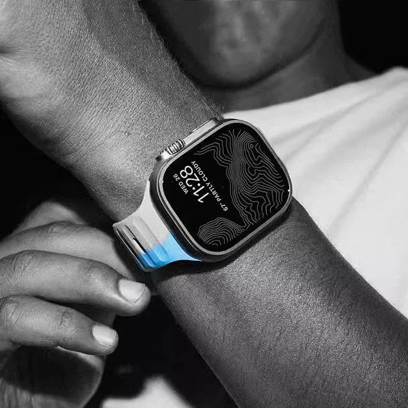 Soft Silicone Sport Band for Apple Watch