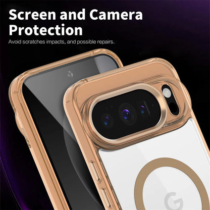 Luxury Clear Magnetic Google Pixel Case