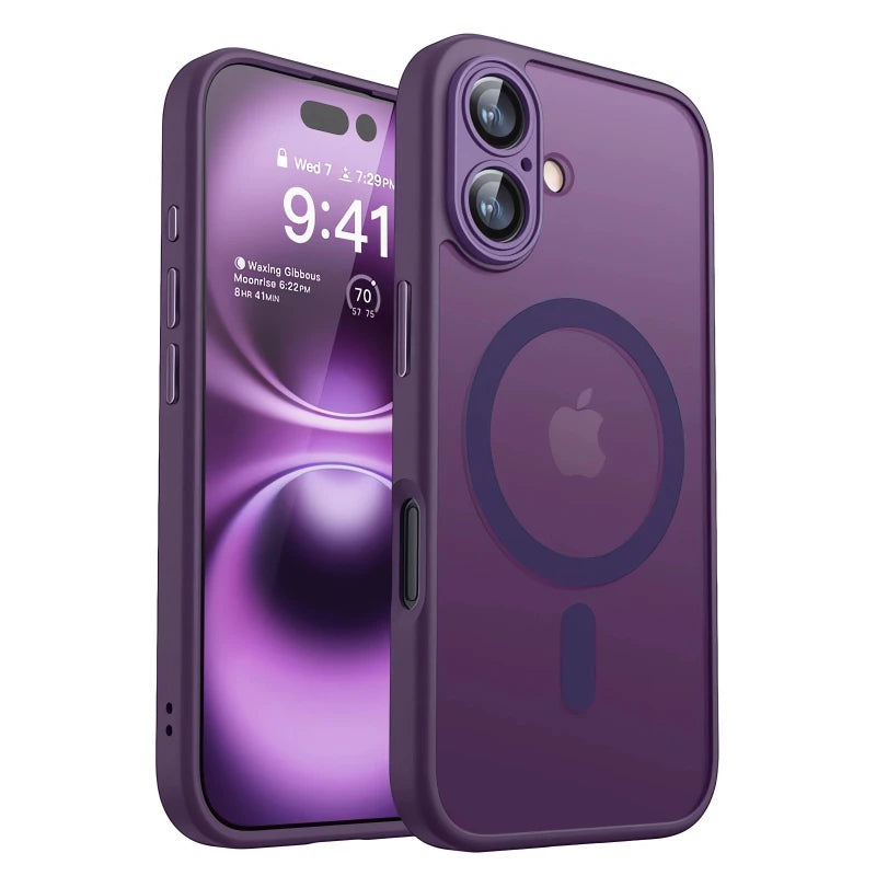 Luxury MagSafe Armor Matte iPhone Case