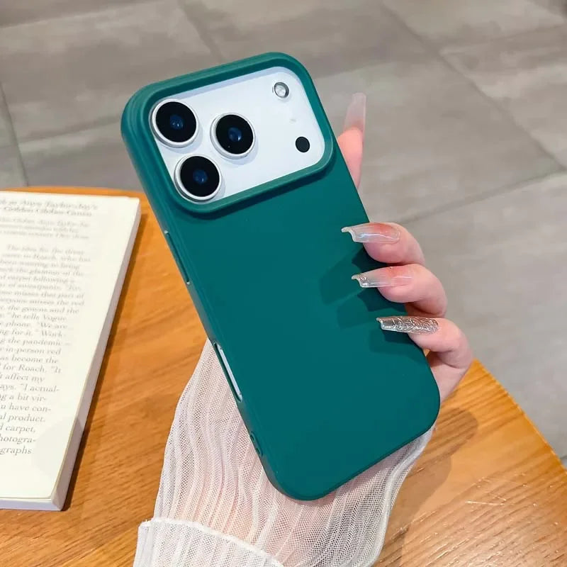 Candy Color Soft Silicone Case for iPhone