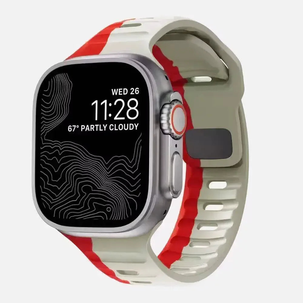 Soft Silicone Sport Band for Apple Watch