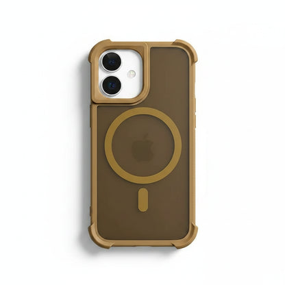 Luxury Matte MagSafe Armor iPhone Case